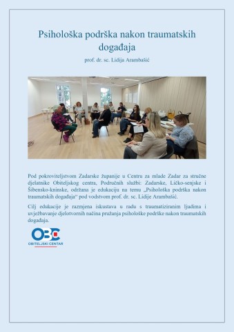 Psihološka podrška nakon traumatskih događaja