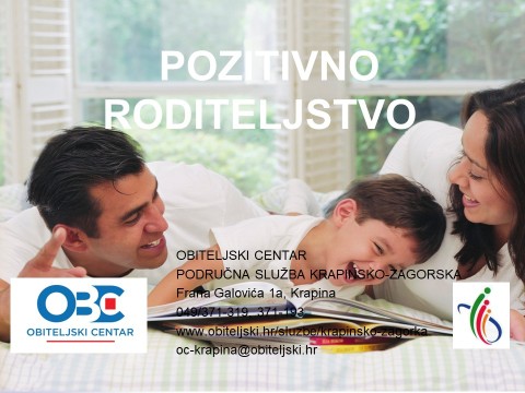 Predavanje „Pozitivno roditeljstvo“, Osnovna škola Sveti Križ Začretje